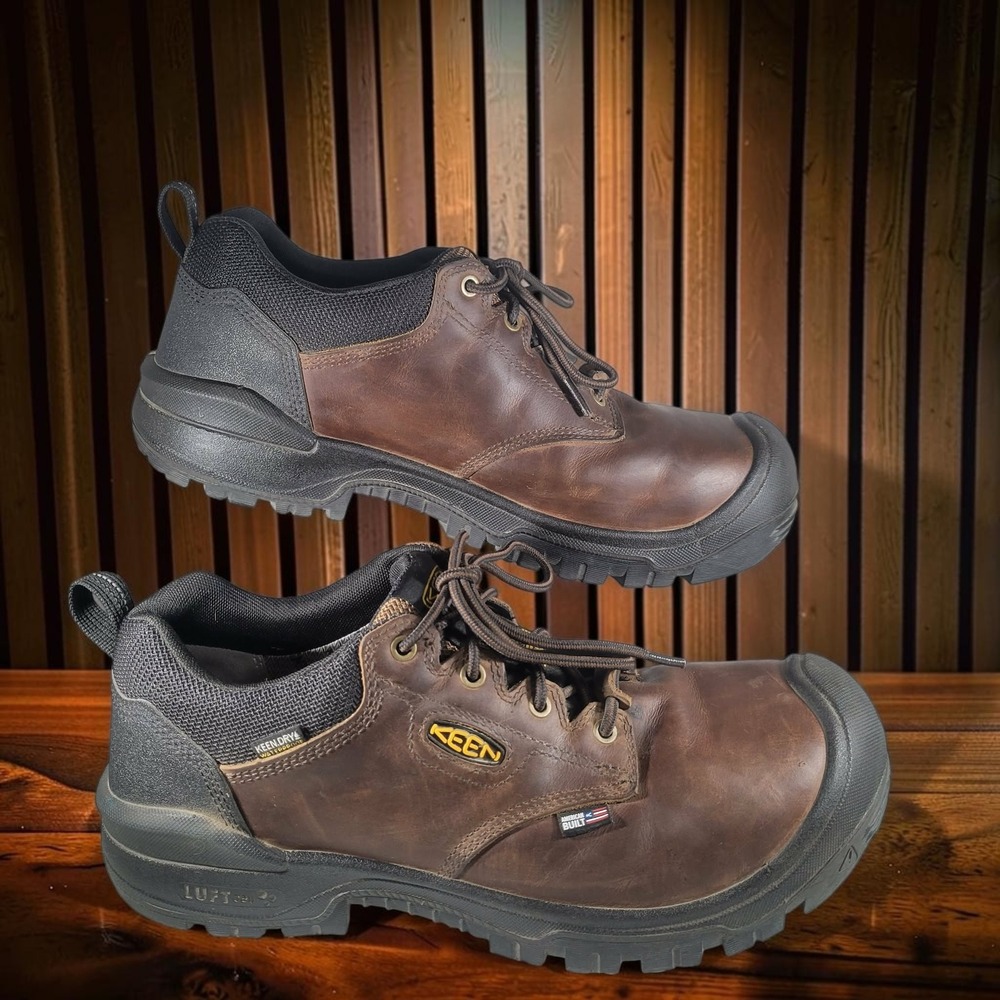 KEEN Utility Independence Oxford Carbon Toe Work Shoes Men's 13 EE Wide Earth